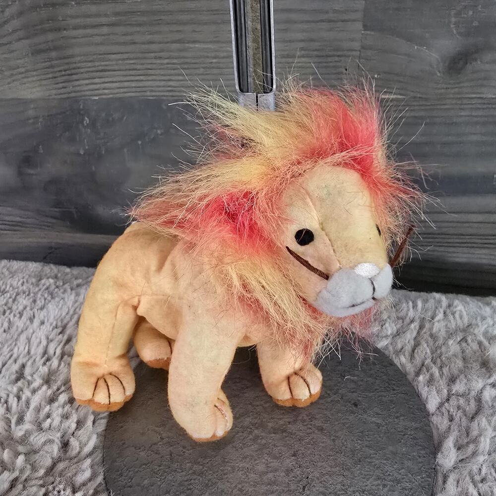 TY Beanie Baby - BUSHY the Lion (7 inch) - MWMTs Stuffed Animal Toy